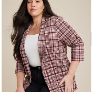 Maurice's  Versa Plaid Blazer